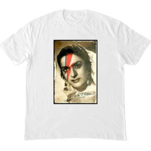 Camiseta Lola flores con parche