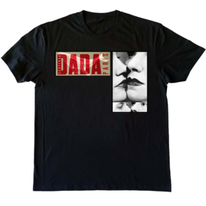 Camiseta Festival Dadá  El Beso negra