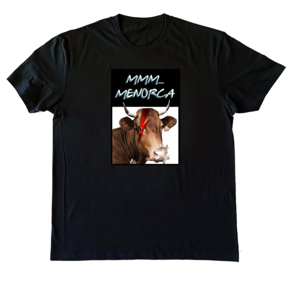 Camiseta Menorca Vacawie negra